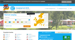 Desktop Screenshot of campingcard.nl